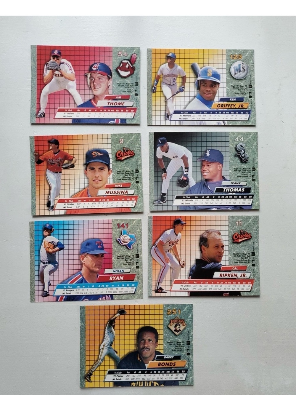 1992 Fleer Ultra Baseball Cards Complete Set #1-600 Series I & II Sleeved In Box